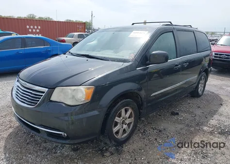 2012 Chrysler Town & Country Touring from USA, damaged, VIN 2C4RC1BG8CR189120